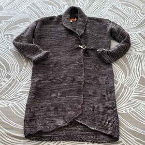 “ONE A” duster cardigan